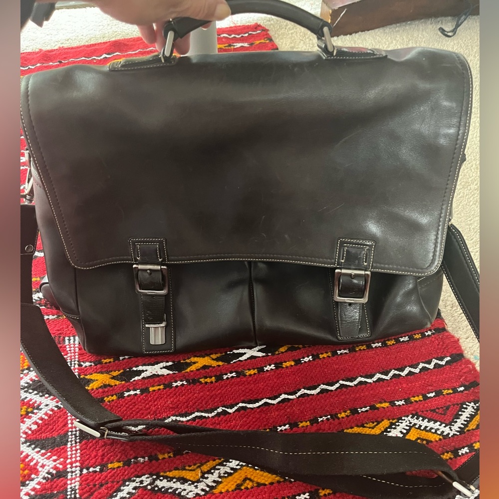 COACH Vintage Briefcase w/ strap and compartment’s